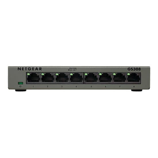 Netgear Switch 8 Port Gige Unmanaged Sw 300 Series Sort