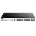 Miniatyrbild 3 av 3: D-link 24-port 10/100/1000 Base-t Layer 3 Svart