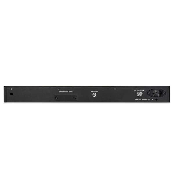 D-link 24-port 10/100/1000 Base-t Layer 3 Svart