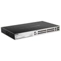 Miniatyrbild 1 av 3: D-link 24-port 10/100/1000 Base-t Layer 3 Svart