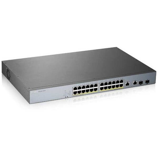 Zyxel 26 Port Managed Cctv Poe Switch Hopeinen