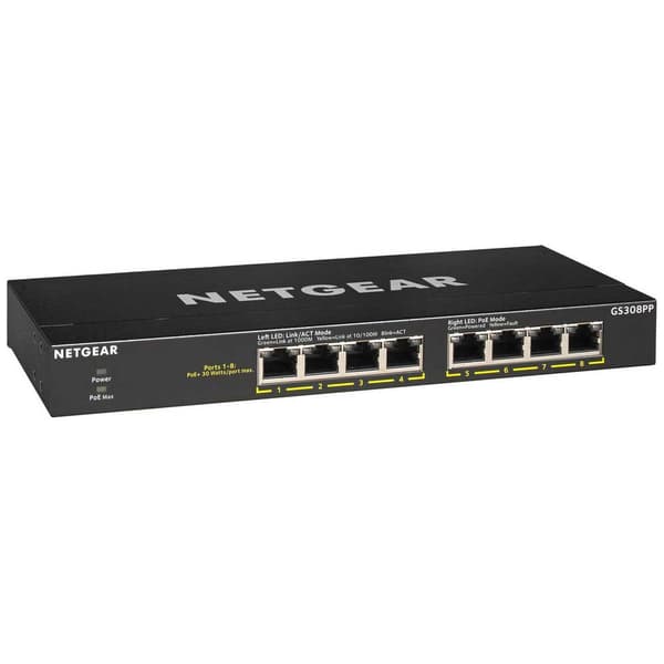 Netgear 8-port Gb Poe Plus Flex Switch Sort