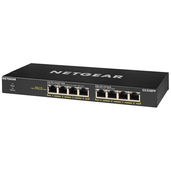 Netgear 8-port Gb Poe Plus Flex Switch Sort Sort