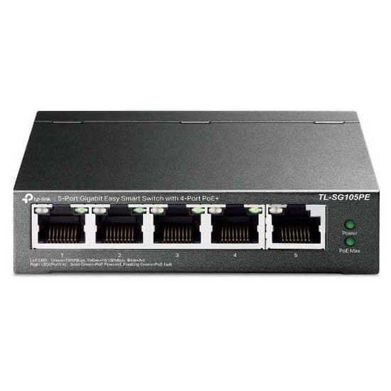 Tp-link Portit Hub Switch Tl-sg105pe 5 Musta musta