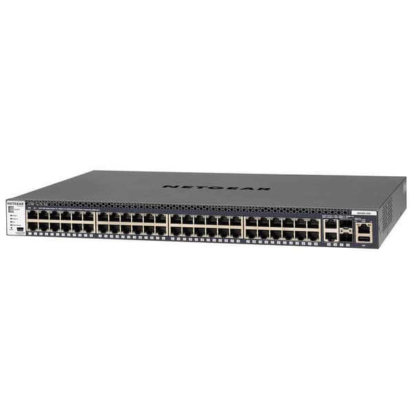 Netgear Kontakt M4300-52g 50 Havne Sort Grå