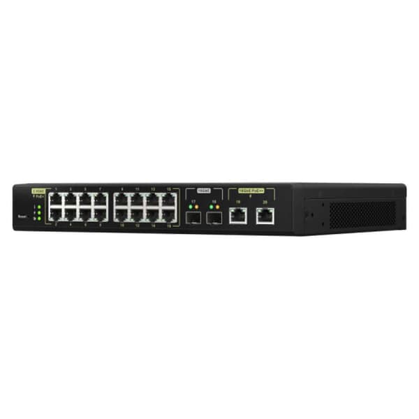 Qnap Vaihtaa Qsw-m2116p-2t2s L2 Poe Musta