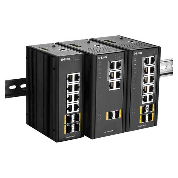 D-link Industriell Switch Dis 300g-8psw Svart Svart