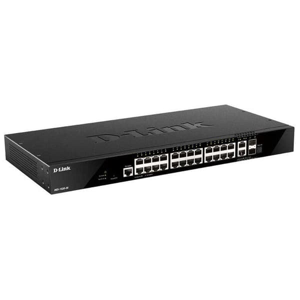D-link Portin Kytkin Smart Managed 28 Musta Svart
