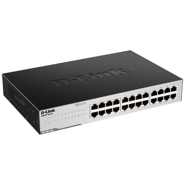 D-link Go-sw-24g 24 Ports Svart