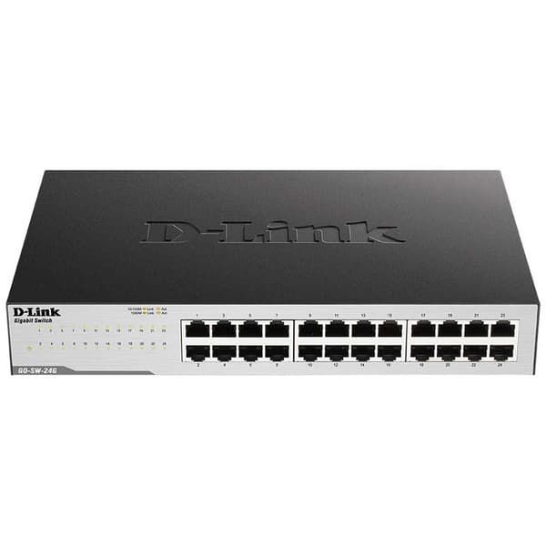 D-link Go-sw-24g 24 Ports Svart