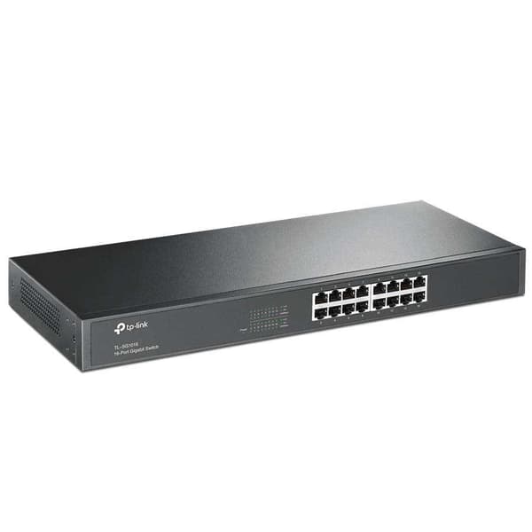 Tp-link Switch Rack 16 Ports Gigabit Smb Musta