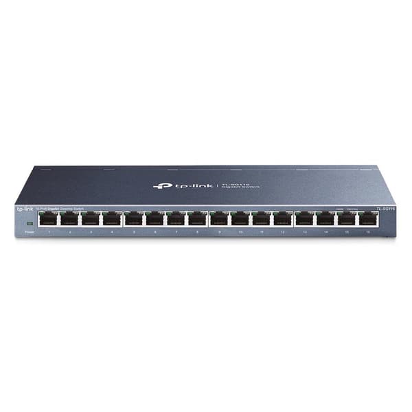 Tp-link Tl-sg116 Switch 16 Port Gigabit Sort