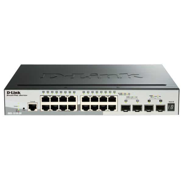 D-link Smartpro Dgs-1510-52x Ethernet Switch Musta musta