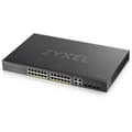 Pikkukuva 3 / 4: Zyxel Gs192024hpv2-eu0101f 24 Port Hub Switch Musta