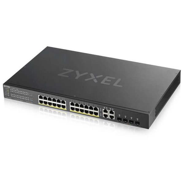 Zyxel Gs192024hpv2-eu0101f 24 Port Hub Switch Musta