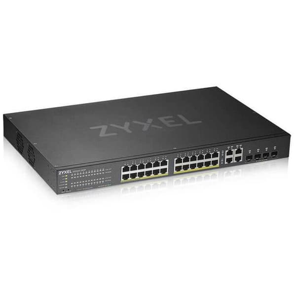 Zyxel Gs192024hpv2-eu0101f 24 Port Hub Switch Musta