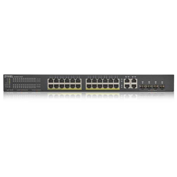 Zyxel Gs192024hpv2-eu0101f 24 Port Hub Switch Musta musta