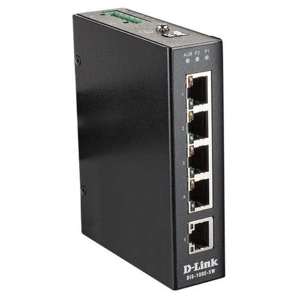 D-link Dis 100e-5w Musta musta
