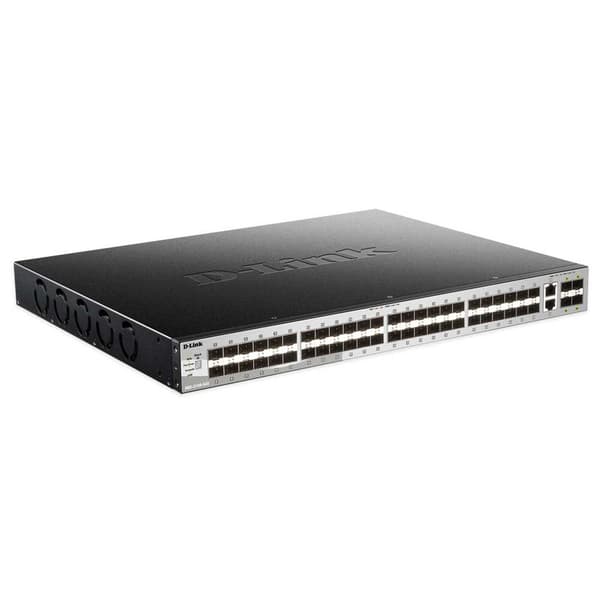 D-link Dgs 3130-54s L3 Lite Sort Sort, Grå