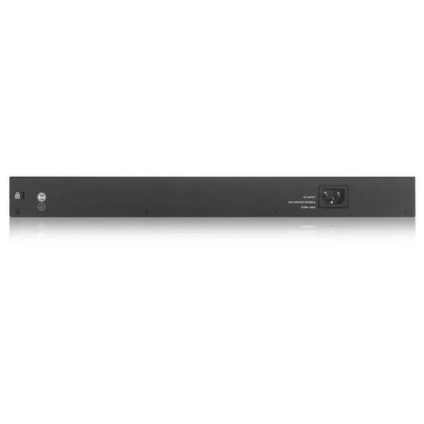 Zyxel Switch 24p Gbe Poe Smart 4x10g Sort