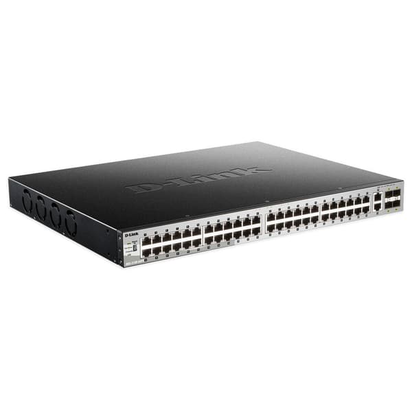 D-link Giga Base-t Poe Stach Mgd L3 48 Port Svart