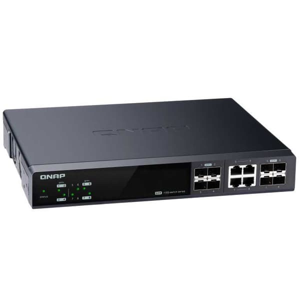 Qnap Qsw-m804-4c Musta Svart