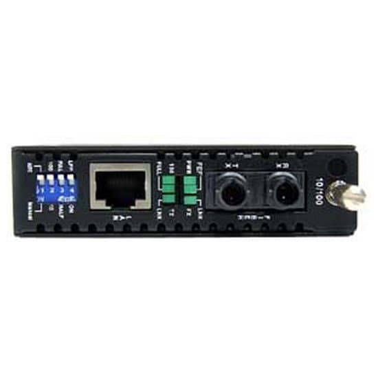 Startech Ethernet Til Fiber Mediekonverter Et90110st2 Sort