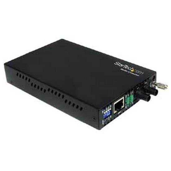 Startech Ethernet Til Fiber Mediekonverter Et90110st2 Sort