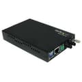 Miniatyrbillede 4 af 4: Startech Ethernet Til Fiber Mediekonverter Et90110st2 Sort