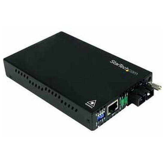 Startech Ethernet Til Fiber Mediekonverter Et90110st2 Sort