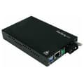 Miniatyrbillede 1 af 4: Startech Ethernet Til Fiber Mediekonverter Et90110st2 Sort