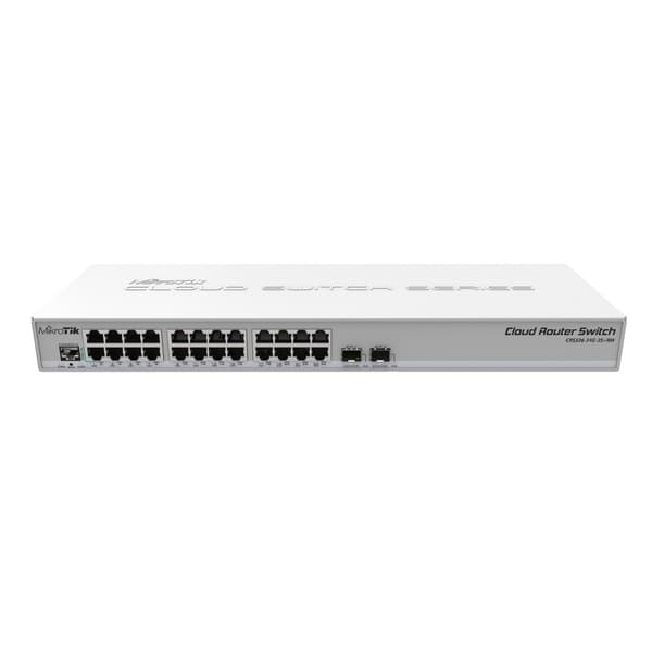 Mikrotik Kontakt Crs326-24g-2s+rm Hvid