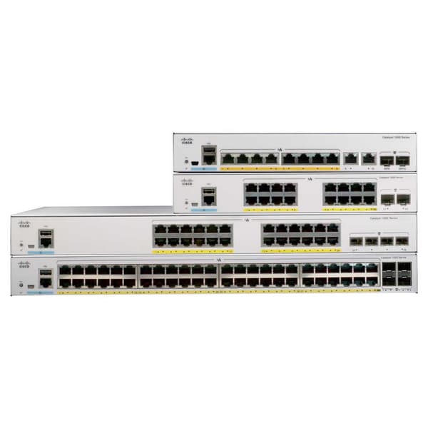 Cisco Port Poe Switch Catalyst 1000 Ge Poe 48 Søvfarvet