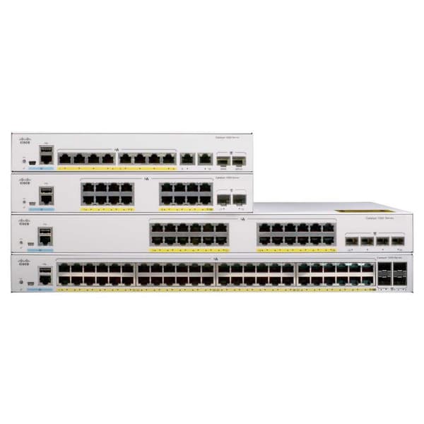 Cisco Port Poe Switch Catalyst 1000 Ge Poe 48 Søvfarvet