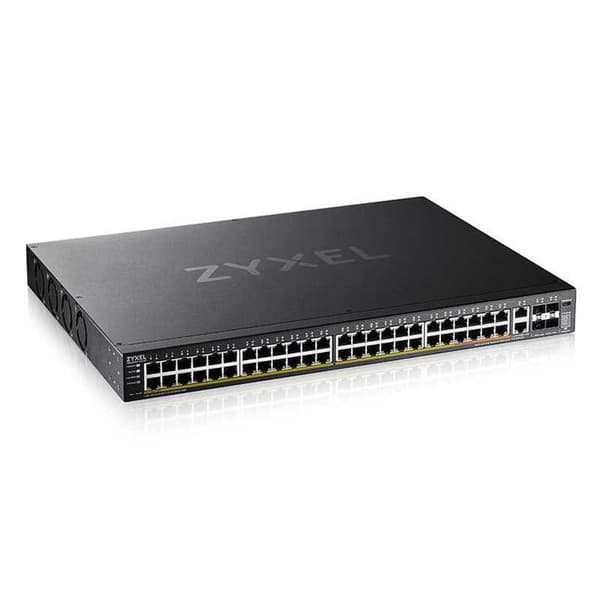 Zyxel Växla Switch 600w Poe 48x1g 4x10g Sfp+ Svart