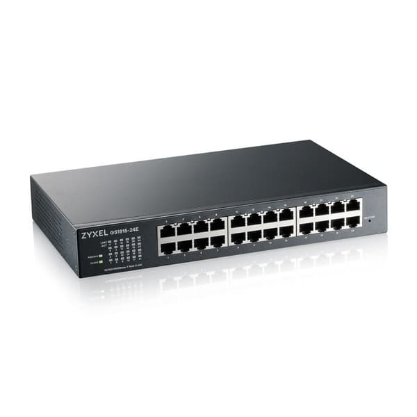 Switch - ZYXEL - GS1915 - 24 portar - Hanterad - L2 - 10/100/1000Mbps