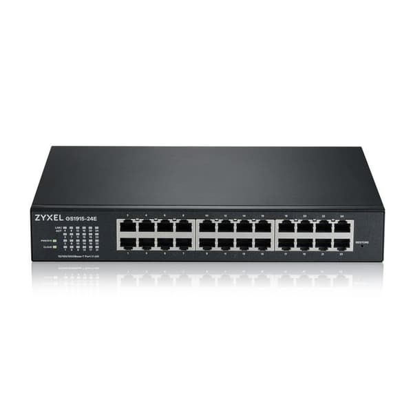 Switch - ZYXEL - GS1915 - 24 portar - Hanterad - L2 - 10/100/1000Mbps