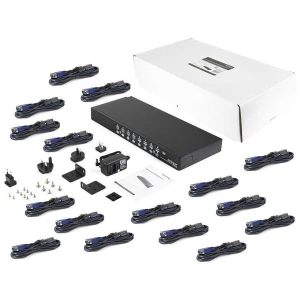 Startech Switch Kvm 1u Osd 16-port Musta