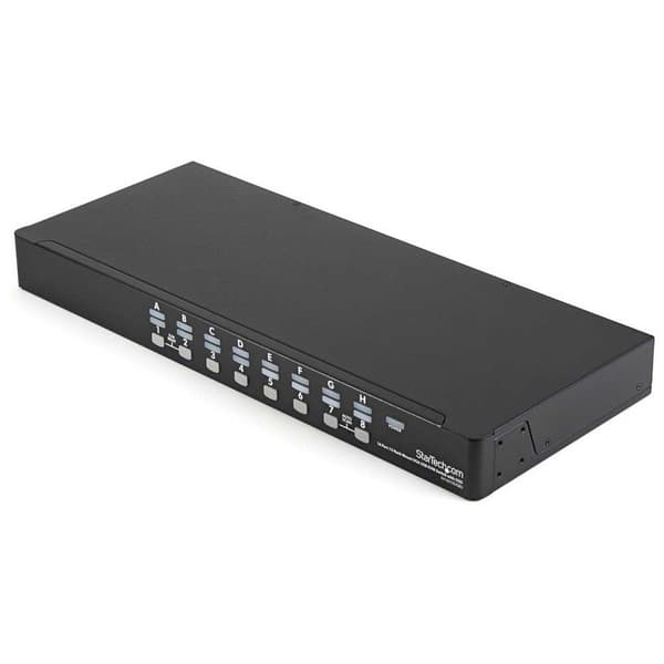 Startech Switch Kvm 1u Osd 16-port Musta Svart