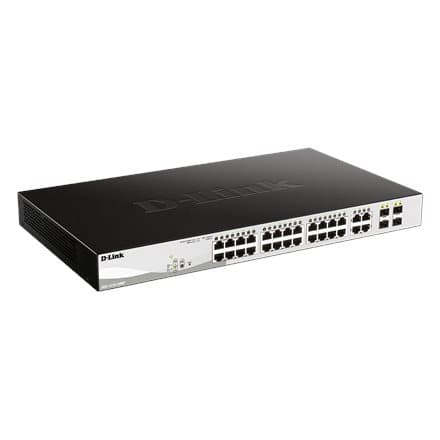 D-Link | Switch | DGS-1210-28MP | Web Management | Rack mountable | Gigabit Ethernet (copper) ports quantity 24 | SFP ports quantity 4 | PoE/Poe+ port