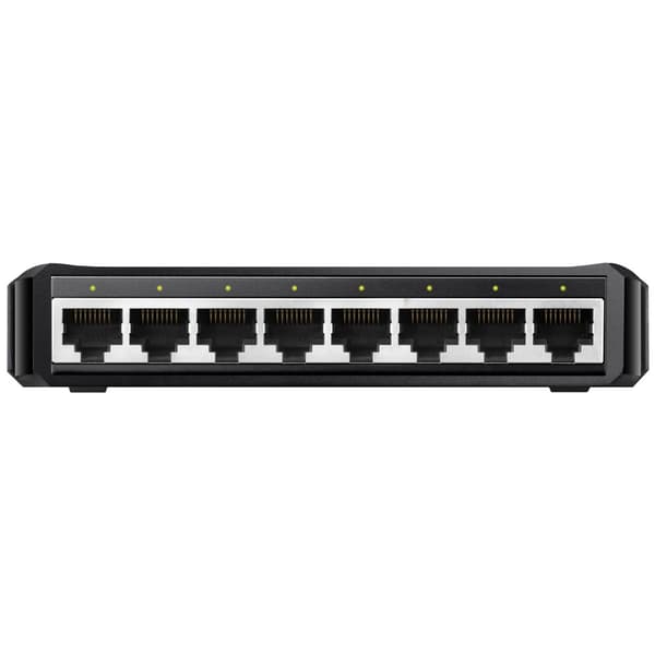Cudy GS108D nätverksswitch Gigabit Ethernet (10/100/1000) Svart