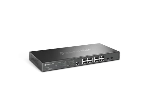 TP-Link Omada SG3218XP-M2, hanterad, L2+, 2.5G Ethernet (100/1000/2500), Strömförsörjning via Ethernet (PoE) stöd, Rackmontering, 1U