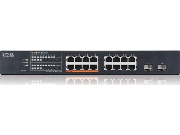 Zyxel XMG1915-18EP, Managed, L2, 2.5G Ethernet (100/1000/2500), Power over Ethernet (PoE), Rack mounting