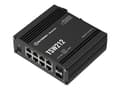 Miniatyrbilde 1 av 5: Teltonika TSW212 - Switch - Styrt - 8 x 10/100/1000 + 2 x SFP - DIN-skinnemonterbar, overflatemonterbar