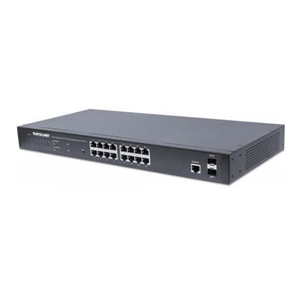 Intellinet 561341, Managed Network Switch, L2+, Gigabit Ethernet (10-100-1000), Ethernet-anslutning