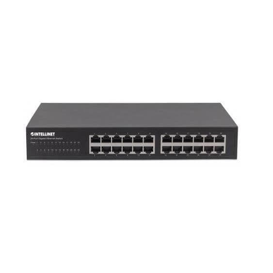 Switch Ethernet - Intellinet - 561273 - 24 portar - Gigabit Ethernet - Full Duplex