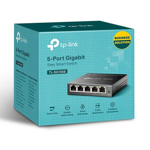 Tp-link Tl-sg105e 5 Ports Hub Switch Sort