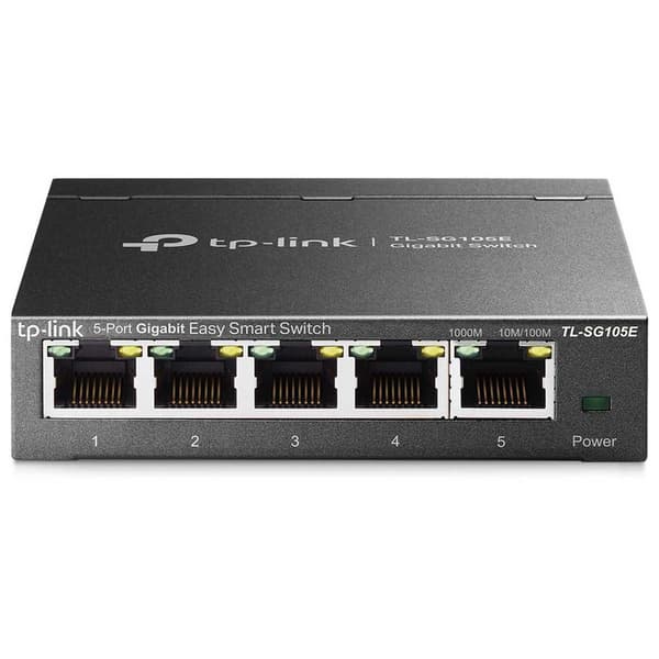 Tp-link Tl-sg105e 5 Ports Hub Switch Musta musta