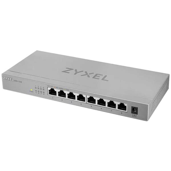 Tp-link Vaihtaa Zyxel Mg-108 Hopeinen Terästä