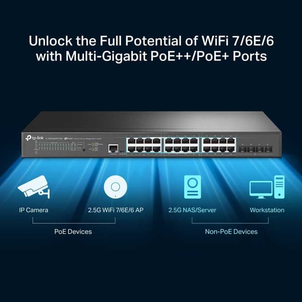 Tp-link Kontakt Tl-sg3428xpp-m2 Sort